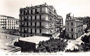 Alger - Bab-El-Oued - Place l'Alma et Avenue Bouzarech